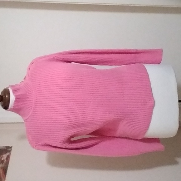 SALE $J.Jill Ribbed Mock Sweater M - Picture 3 of 8